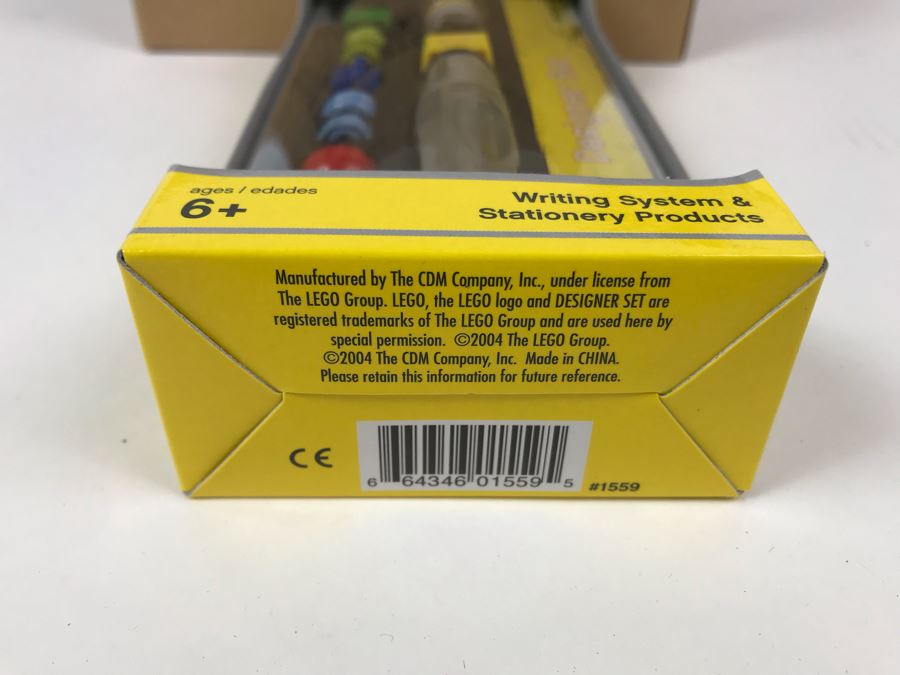 New 2004 LEGO Designer Set Writing System Pens By The CDM Company - 6 Pens [Photo 8]