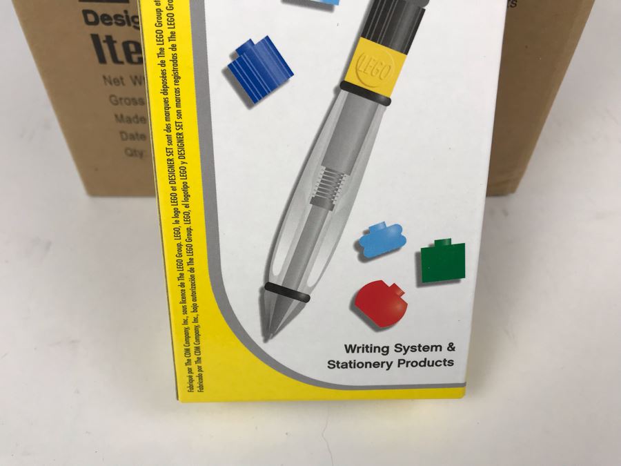 New 2004 LEGO Designer Set Writing System Pens By The CDM Company - 6 Pens [Photo 8]
