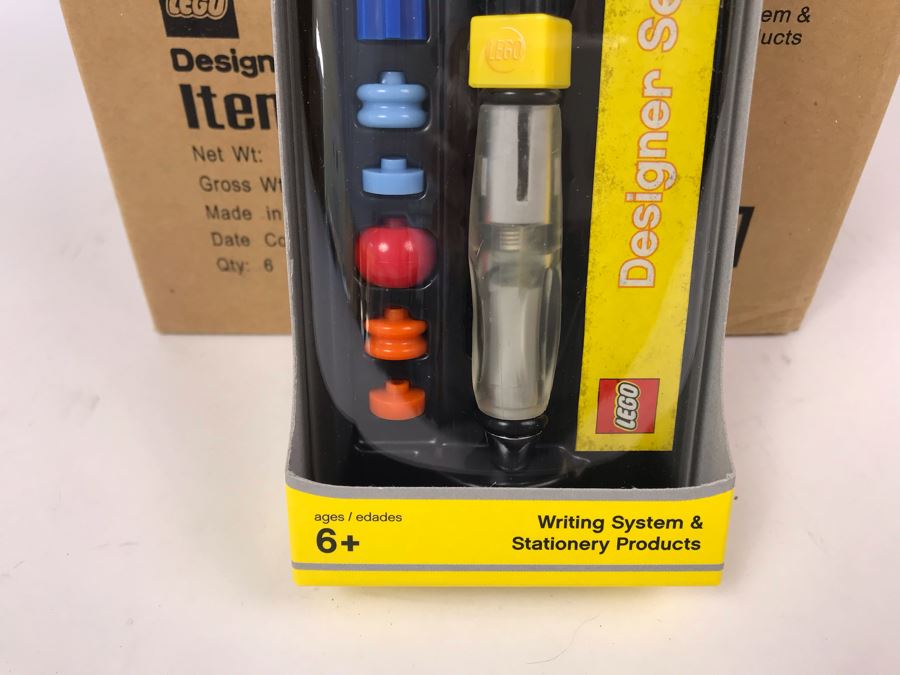 New 2004 LEGO Designer Set Writing System Pens By The CDM Company - 6 Pens [Photo 5]