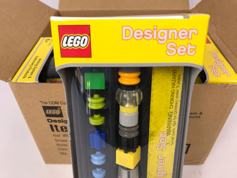 New 2004 LEGO Designer Set Writing System Pens By The CDM Company - 6 Pens [Photo 4]