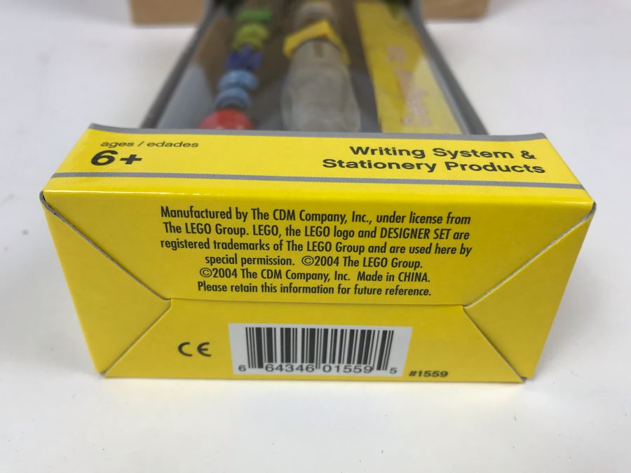 New 2004 LEGO Designer Set Writing System Pens By The CDM Company - 6 Pens [Photo 9]