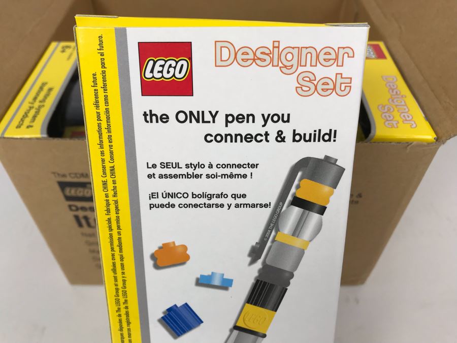 New 2004 LEGO Designer Set Writing System Pens By The CDM Company - 6 Pens [Photo 7]
