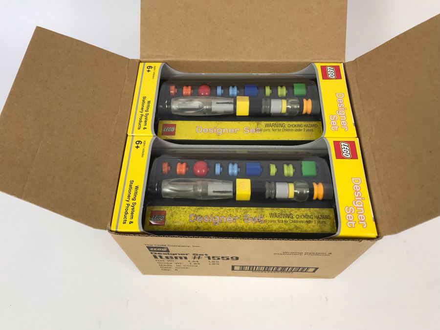 New 2004 LEGO Designer Set Writing System Pens By The CDM Company - 6 Pens [Photo 2]