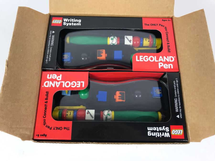 New 2001 LEGO Legoland Writing System Pens By The CDM Company - 6 Pens [Photo 3]