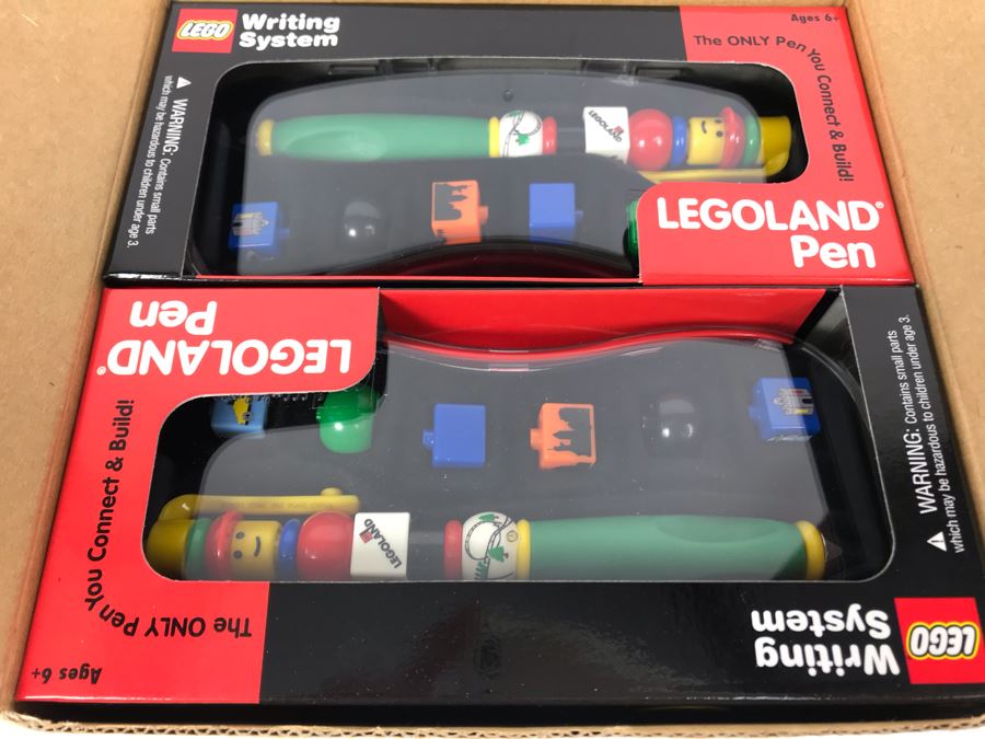 New 2001 LEGO Legoland Writing System Pens By The CDM Company - 6 Pens [Photo 5]