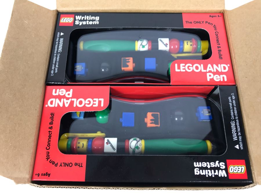 New 2001 LEGO Legoland Writing System Pens By The CDM Company - 6 Pens [Photo 3]