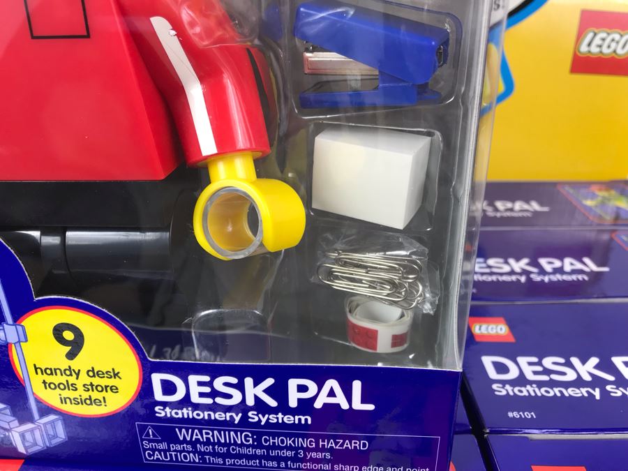 New 2002 LEGO Desk Pal Stationery System Merchandiser Store Display By The CDM Company - 12 Desk Pals [Photo 23]