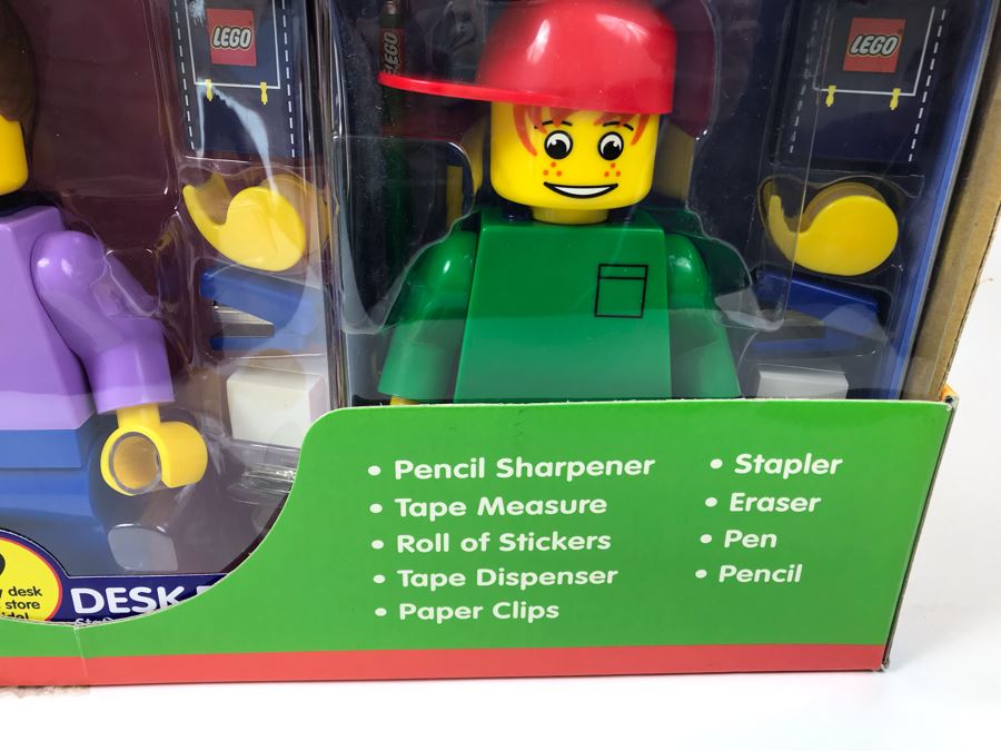New 2002 LEGO Desk Pal Stationery System Merchandiser Store Display By The CDM Company - 12 Desk Pals [Photo 7]