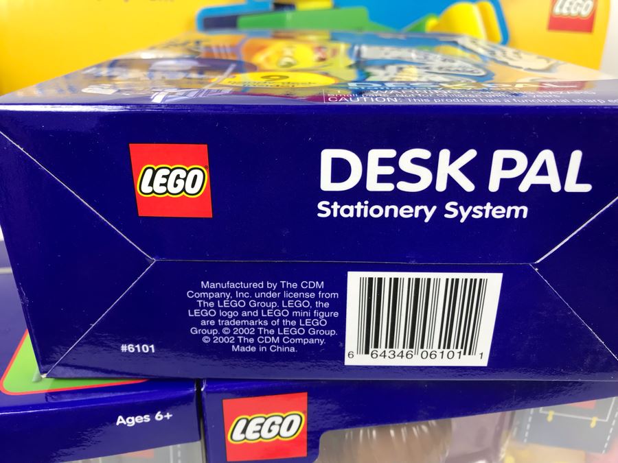 New 2002 LEGO Desk Pal Stationery System Merchandiser Store Display By The CDM Company - 12 Desk Pals [Photo 14]