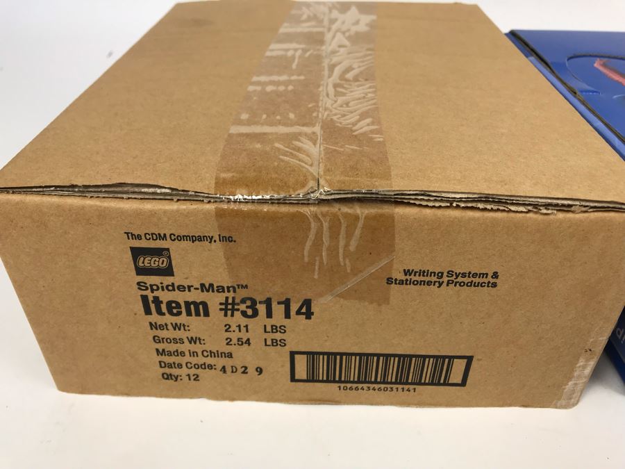 New 2004 LEGO Spider-Man 2 Writing System Pens Merchandiser Store Display By The CDM Company - 12 Pens [Photo 12]