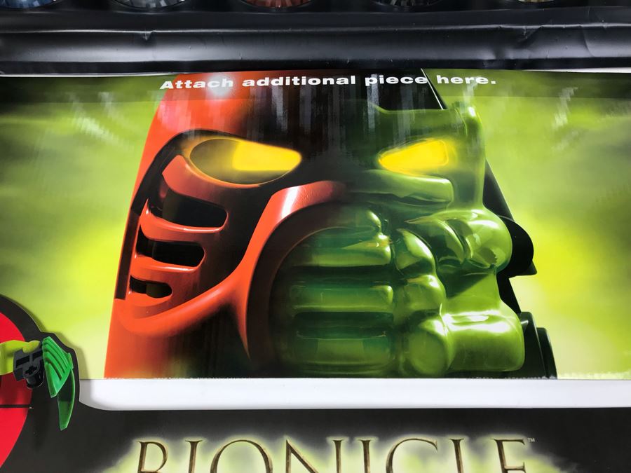 New 2002 LEGO Bionicle Bohrak Pens 6 Styles Merchandiser Store Display By The CDM Company - 24 Pens [Photo 10]
