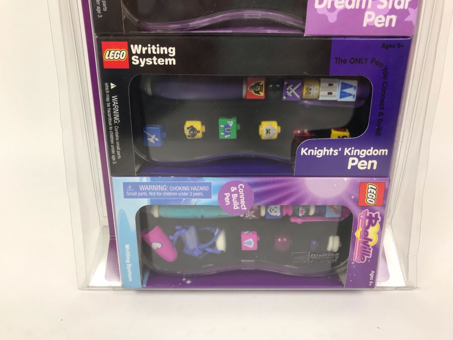 New 2003 LEGO Writing System Pens 3-Pack By The CDM Company - 3 Pens [Photo 5]