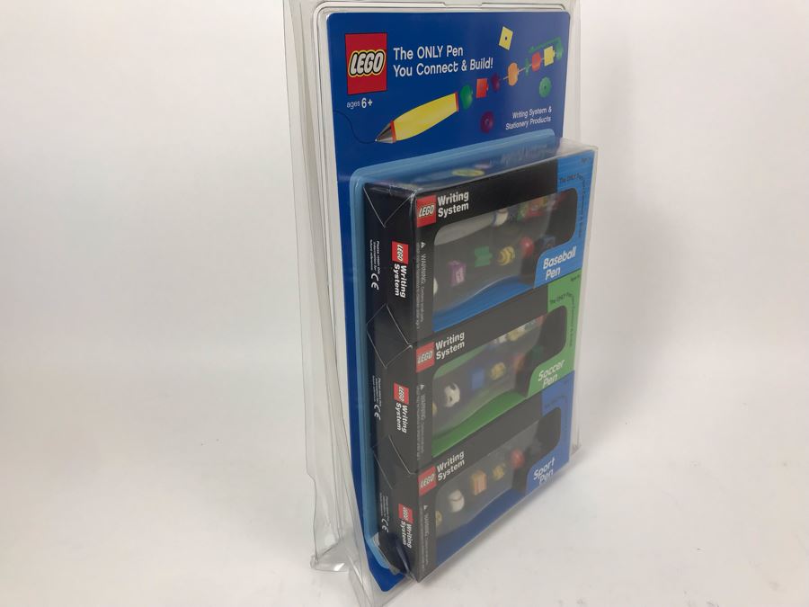 New 2003 LEGO Writing System Pens 3-Pack By The CDM Company - 3 Pens [Photo 7]