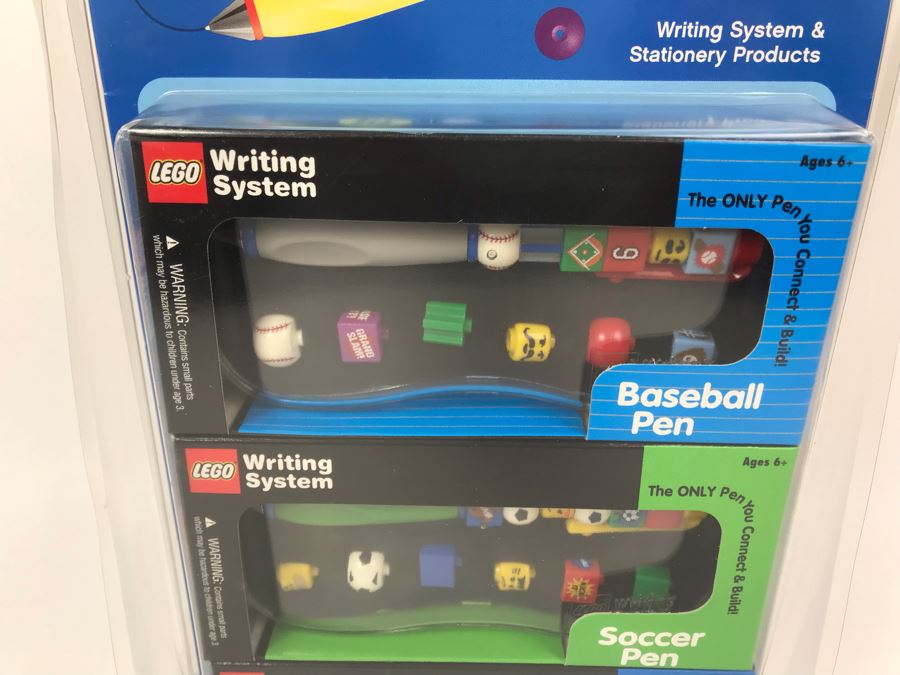 New 2003 LEGO Writing System Pens 3-Pack By The CDM Company - 3 Pens [Photo 3]