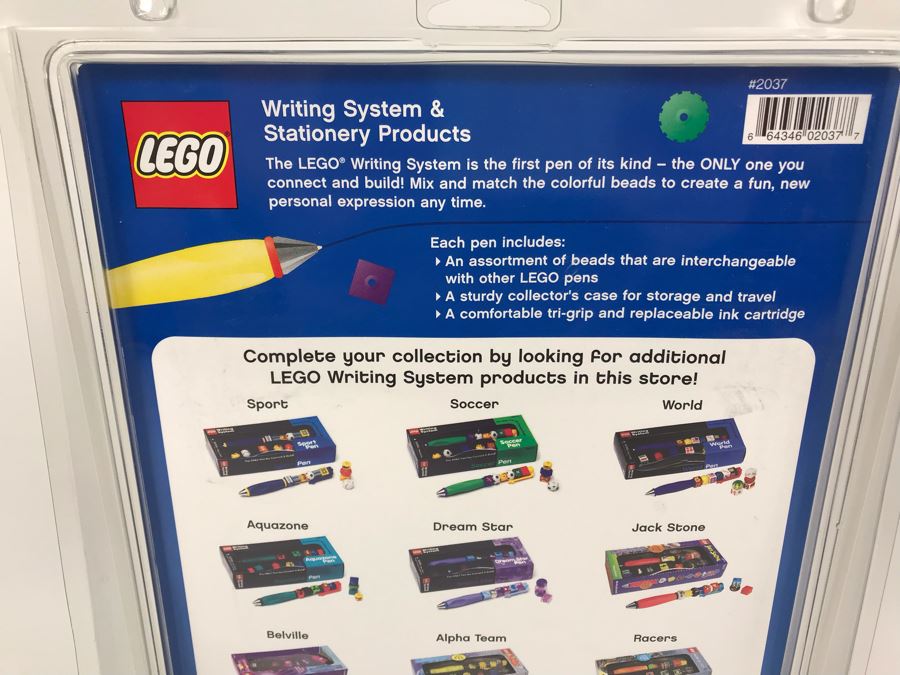 New 2003 LEGO Writing System Pens 3-Pack By The CDM Company - 3 Pens [Photo 9]