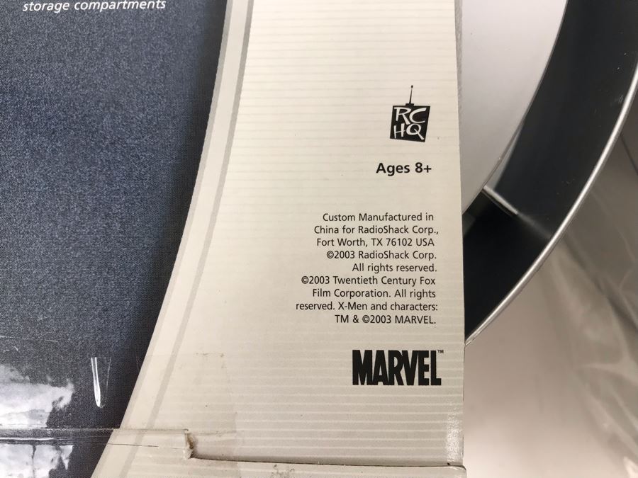 New 2003 Marvel X-Men RadioShack ZipZaps Micro RC X2 Garage & Carrying Case - 5 Total [Photo 10]