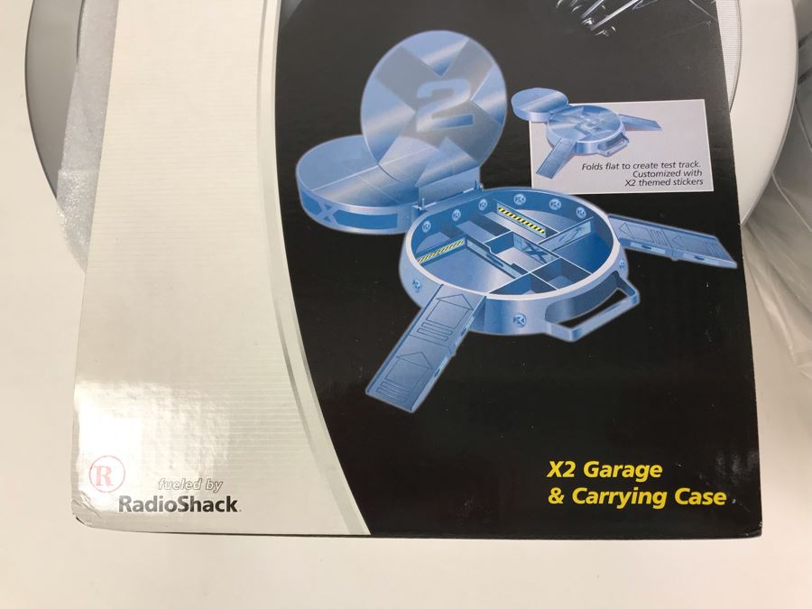 New 2003 Marvel X-Men RadioShack ZipZaps Micro RC X2 Garage & Carrying Case - 5 Total [Photo 5]