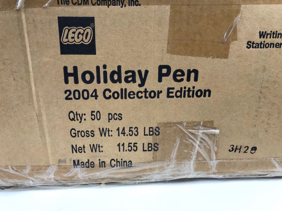 New 2004 Lego Holiday Pens 2004 Collector Editions Pens By The CDM Company - 50 Pens [Photo 6]