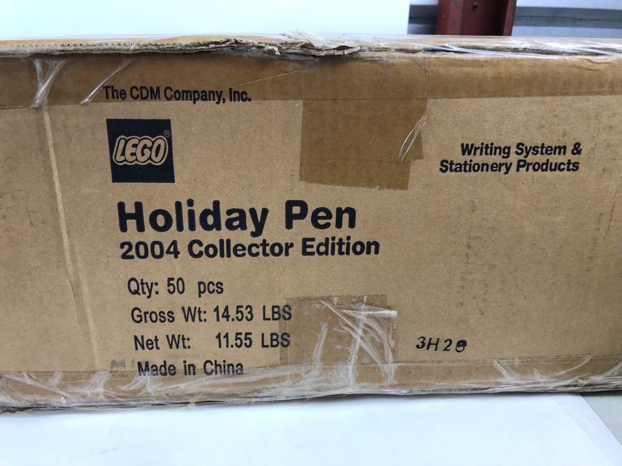 New 2004 Lego Holiday Pens 2004 Collector Editions Pens By The CDM Company - 50 Pens [Photo 5]