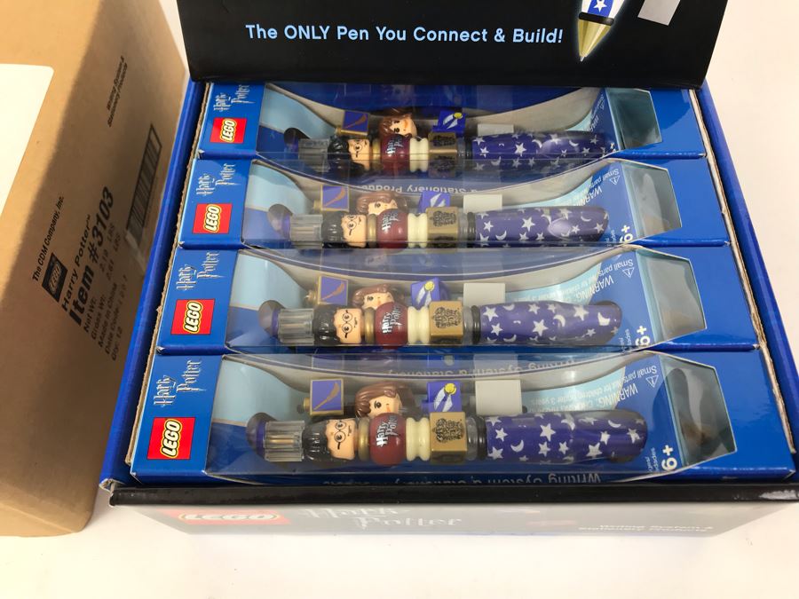 New 2004 LEGO Harry Potter Writing System Pens By The CDM Company - 12 Pens [Photo 4]
