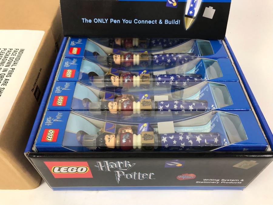 New 2004 LEGO Harry Potter Writing System Pens By The CDM Company - 12 Pens [Photo 2]