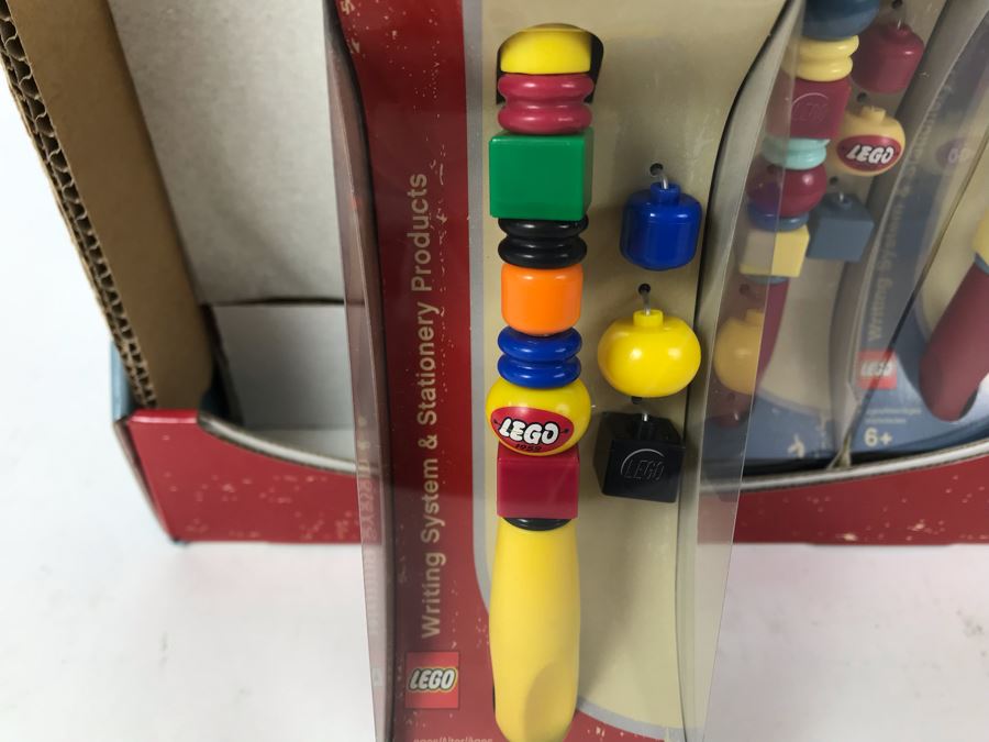New LEGO Vintage 50th Anniversary Edition Writing System Pens Merchandiser Store Display By The CDM Company - 12 Pens [Photo 17]