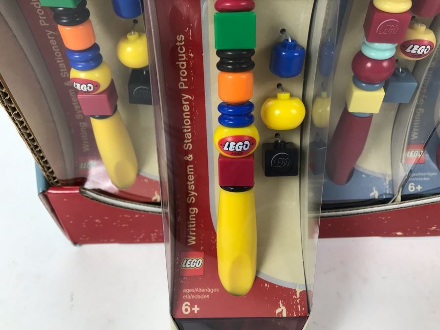 New LEGO Vintage 50th Anniversary Edition Writing System Pens Merchandiser Store Display By The CDM Company - 12 Pens [Photo 14]