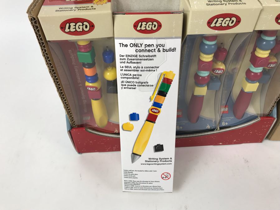 New LEGO Vintage 50th Anniversary Edition Writing System Pens Merchandiser Store Display By The CDM Company - 12 Pens [Photo 15]