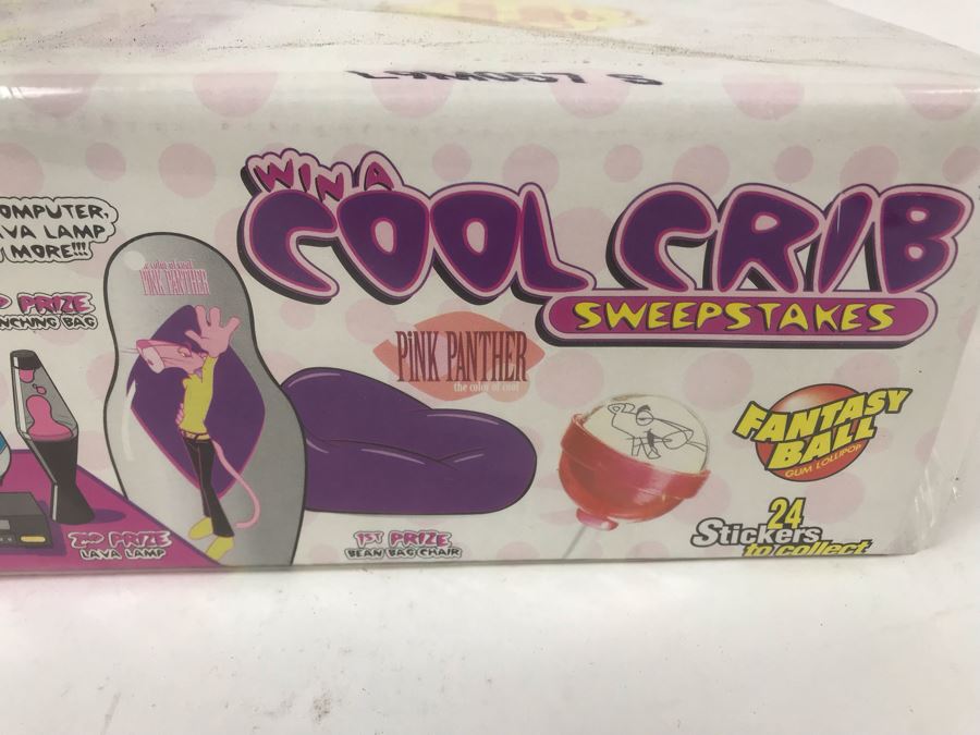 1999 Chupa Chups Pink Panther Fantasy Ball Gum Lollipops 24 Count [Photo 5]