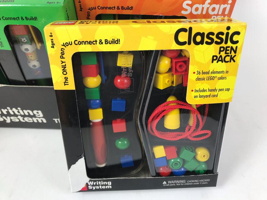 New 2000 LEGO Pens Multi-Pack Writing System Pens Merchandiser Store Display By The CDM Company - 19 Pens [Photo 5]
