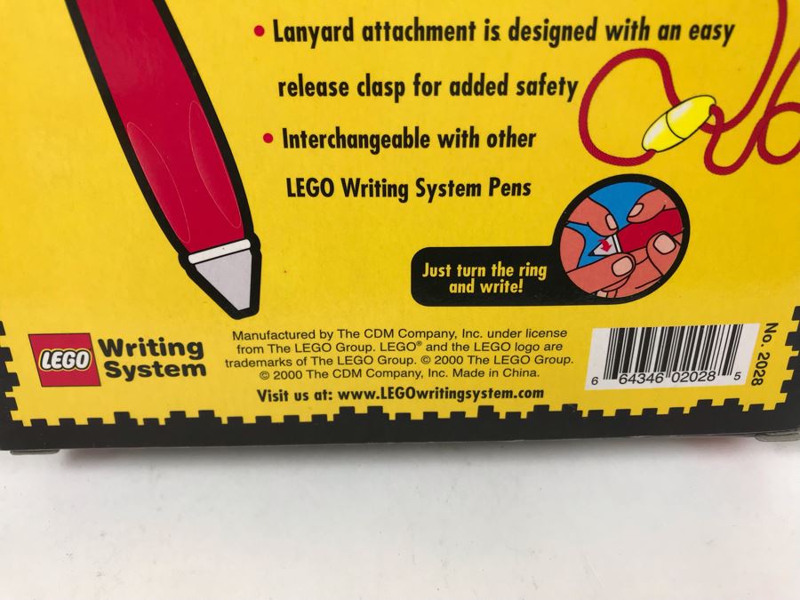 New 2000 LEGO Pens Multi-Pack Writing System Pens Merchandiser Store Display By The CDM Company - 19 Pens [Photo 7]