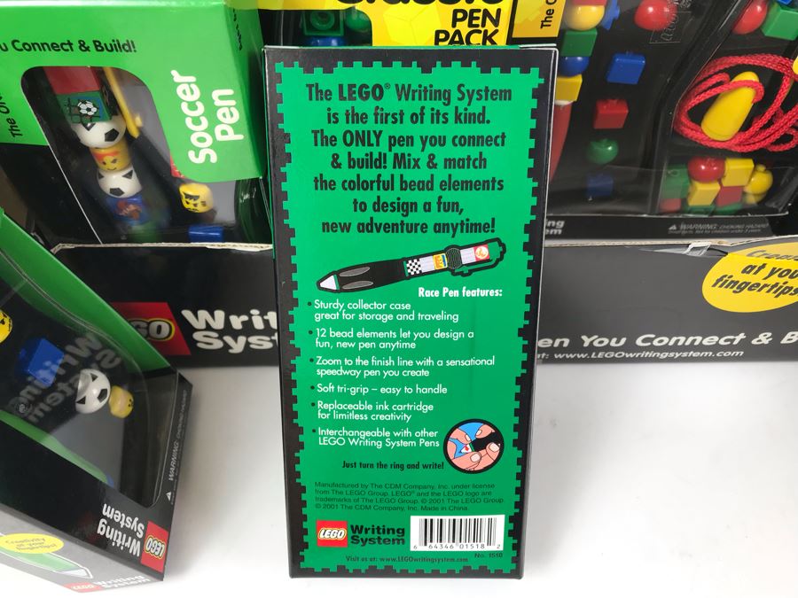 New 2000 LEGO Pens Multi-Pack Writing System Pens Merchandiser Store Display By The CDM Company - 19 Pens [Photo 15]