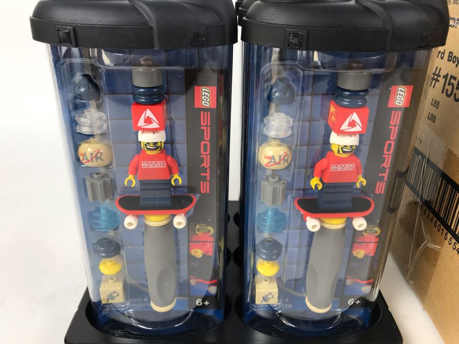 New 2003 LEGO Skateboard Boy Pens Writing System Pens By The CDM Company - 6 Pens [Photo 3]