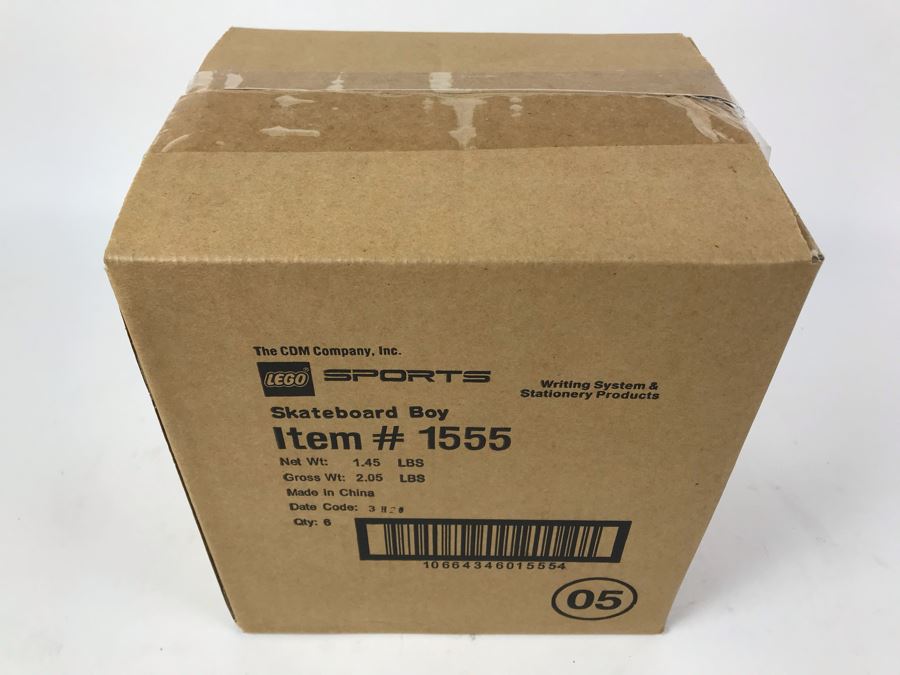 New 2003 LEGO Skateboard Boy Pens Writing System Pens By The CDM Company - 6 Pens [Photo 4]