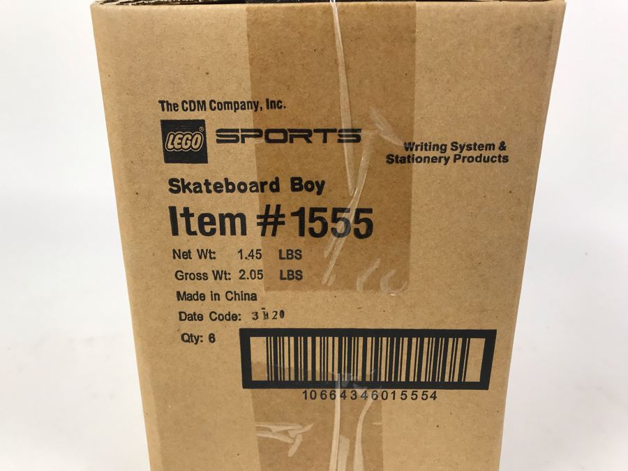 New 2003 LEGO Skateboard Boy Pens Writing System Pens By The CDM Company - 6 Pens [Photo 5]