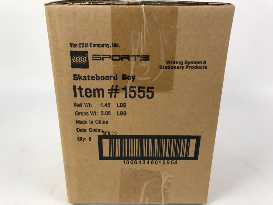 New 2003 LEGO Skateboard Boy Pens Writing System Pens By The CDM Company - 6 Pens [Photo 4]