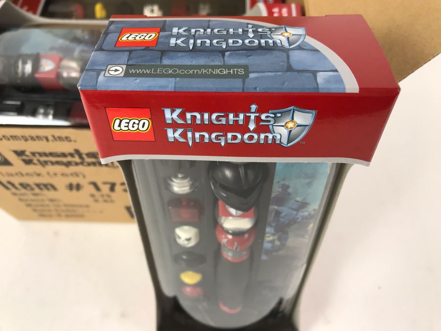 New 2004 LEGO Knights Kingdom Vladek Red Pens Pack Writing System Pens By The CDM Company - 6 Pens [Photo 6]