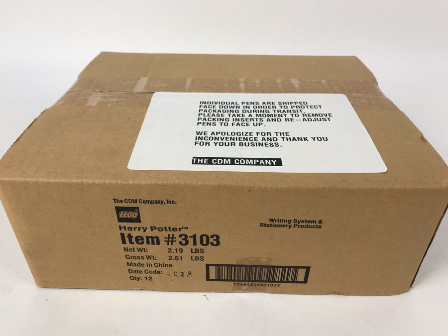 Sealed New 2004 LEGO Harry Potter Writing System Pens By The CDM Company - 12 Pens [Photo 2]