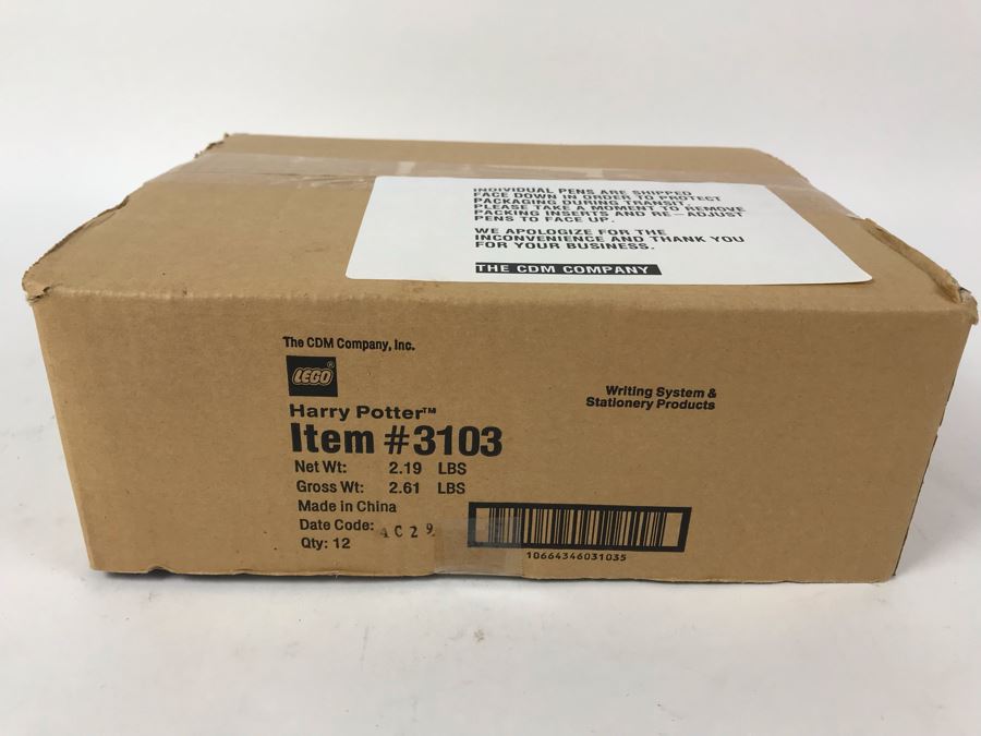 Sealed New 2004 LEGO Harry Potter Writing System Pens By The CDM Company - 12 Pens [Photo 2]