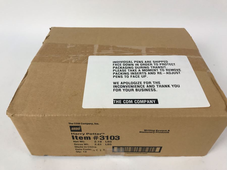 Sealed New 2004 LEGO Harry Potter Writing System Pens By The CDM Company - 12 Pens [Photo 3]