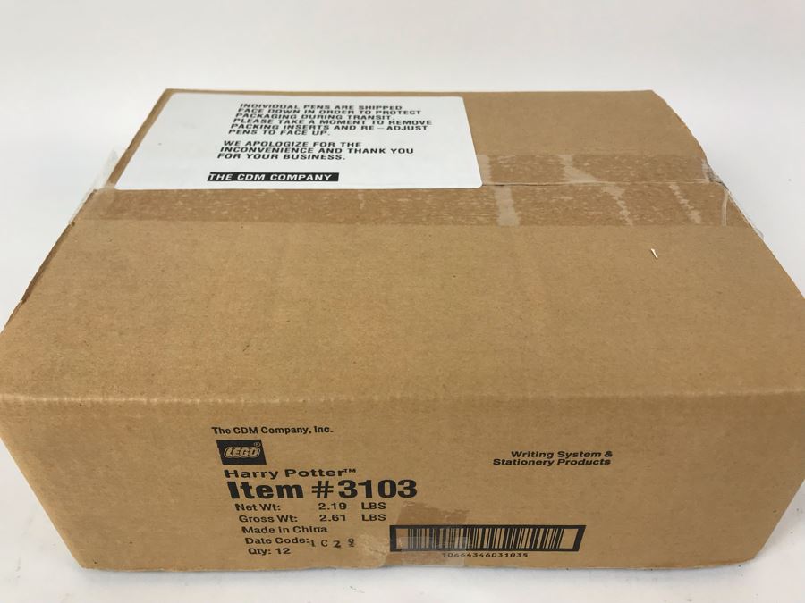 Sealed New 2004 LEGO Harry Potter Writing System Pens By The CDM Company - 12 Pens [Photo 3]