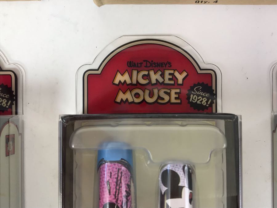 New 2004 Mickey Mouse Disney Limited Edition Individually Numbered Collectible Memorabilia Pod Pens - 8 Pens [Photo 3]