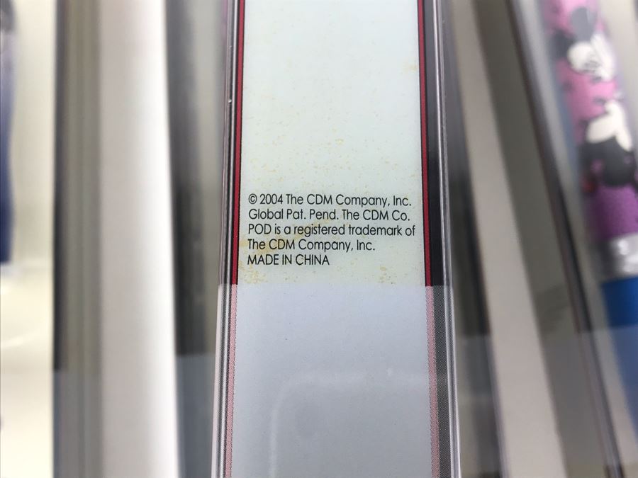 New 2004 Mickey Mouse Disney Limited Edition Individually Numbered Collectible Memorabilia Pod Pens - 8 Pens [Photo 9]