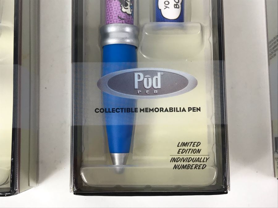 New 2004 Mickey Mouse Disney Limited Edition Individually Numbered Collectible Memorabilia Pod Pens - 8 Pens [Photo 5]