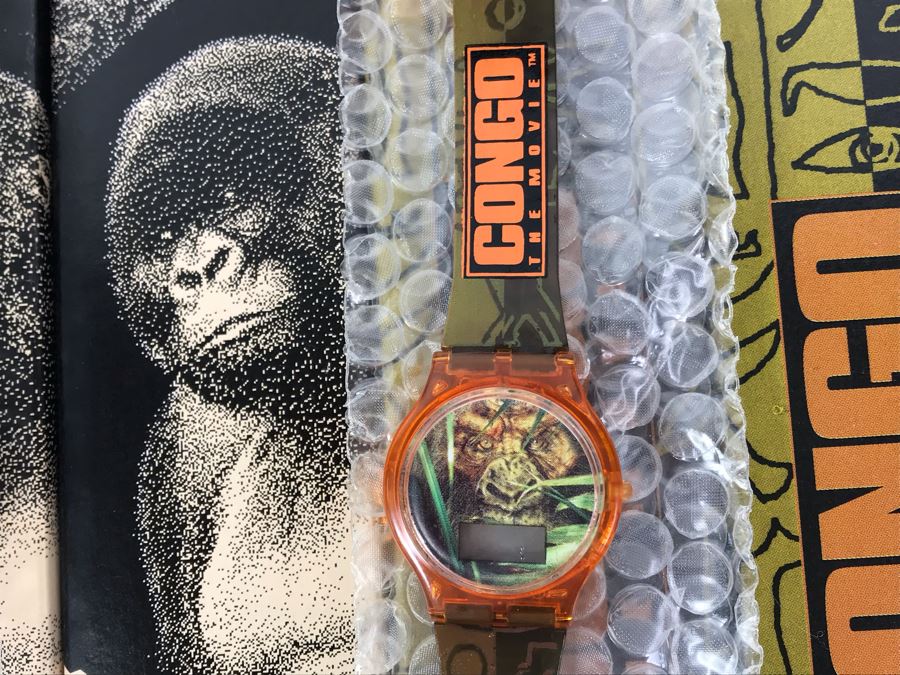 New 1995 Congo The Movie Digital Watches Paramount - 6 Watches [Photo 9]