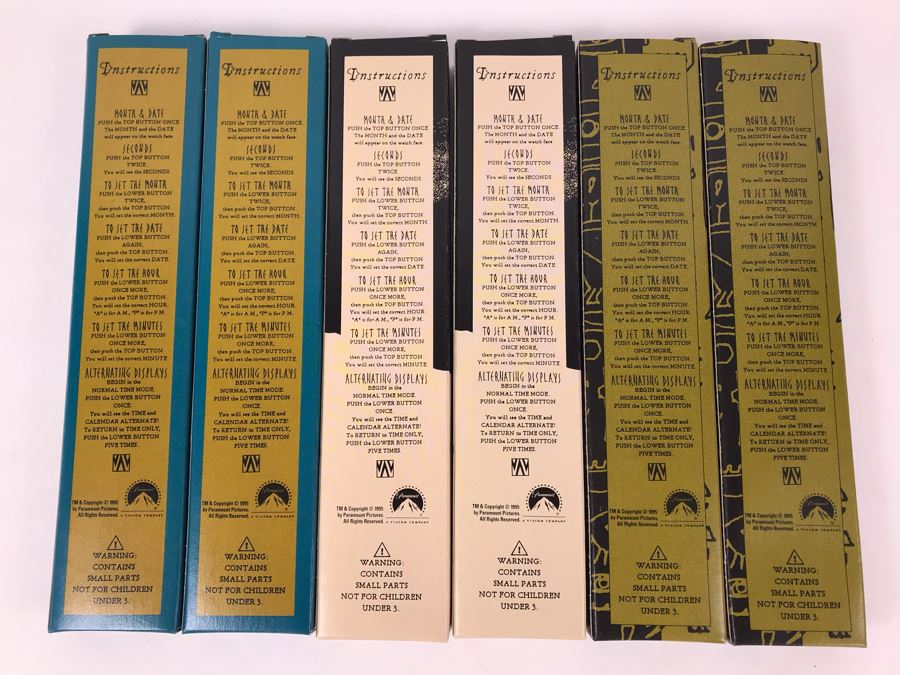 New 1995 Congo The Movie Digital Watches Paramount - 6 Watches [Photo 4]
