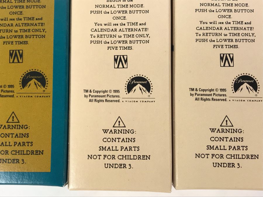 New 1995 Congo The Movie Digital Watches Paramount - 6 Watches [Photo 7]