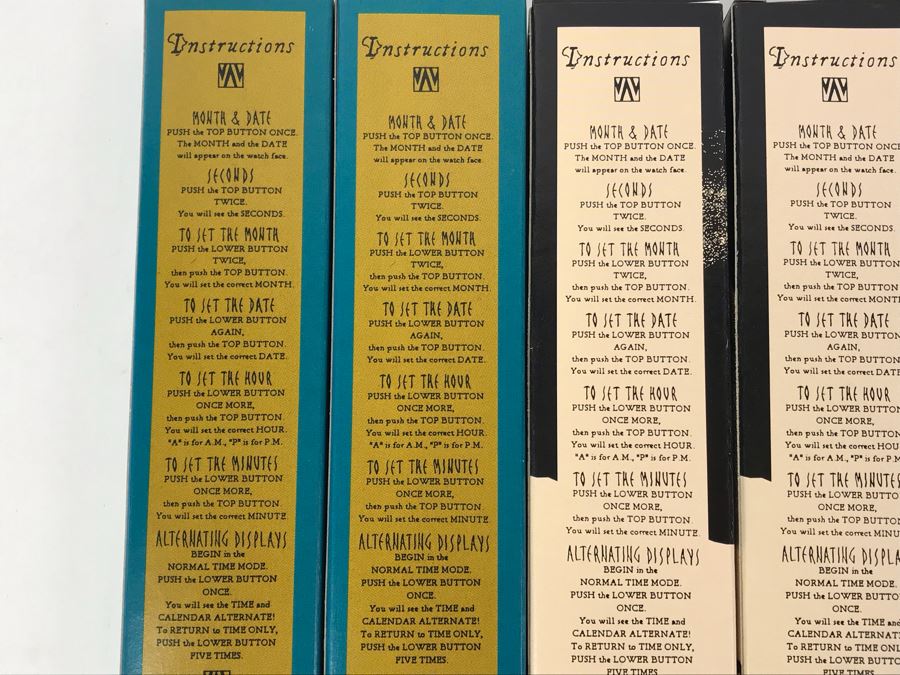 New 1995 Congo The Movie Digital Watches Paramount - 6 Watches [Photo 6]