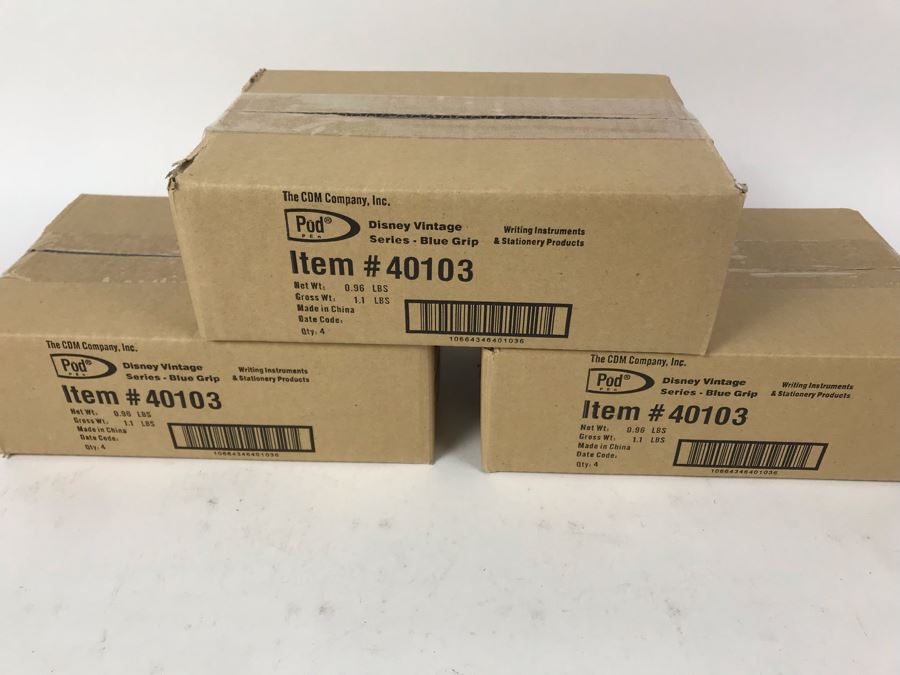 New 2004 Mickey Mouse Disney Limited Edition Individually Numbered Collectible Memorabilia Pod Pens - 12 Pens [Photo 14]