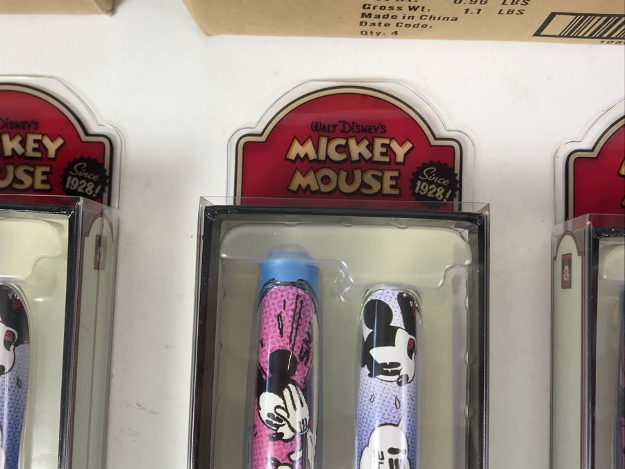 New 2004 Mickey Mouse Disney Limited Edition Individually Numbered Collectible Memorabilia Pod Pens - 12 Pens [Photo 3]